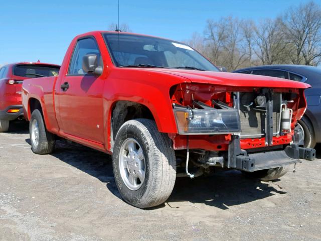 1GCCS249988225123 - 2008 CHEVROLET COLORADO L RED photo 1