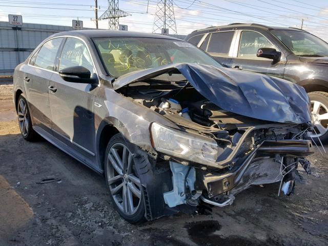 1VWDT7A30HC046722 - 2017 VOLKSWAGEN PASSAT R-L BLACK photo 1