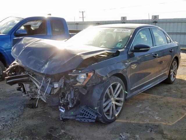 1VWDT7A30HC046722 - 2017 VOLKSWAGEN PASSAT R-L BLACK photo 2