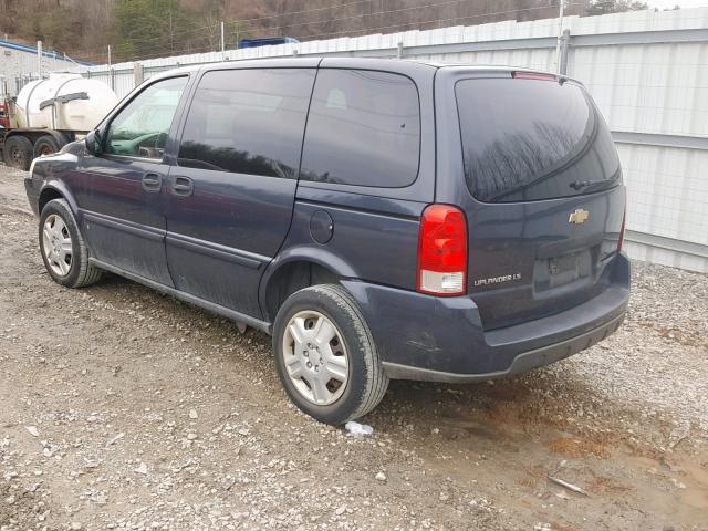1GNDU23128D196315 - 2008 CHEVROLET UPLANDER L 蓝色 照片 3