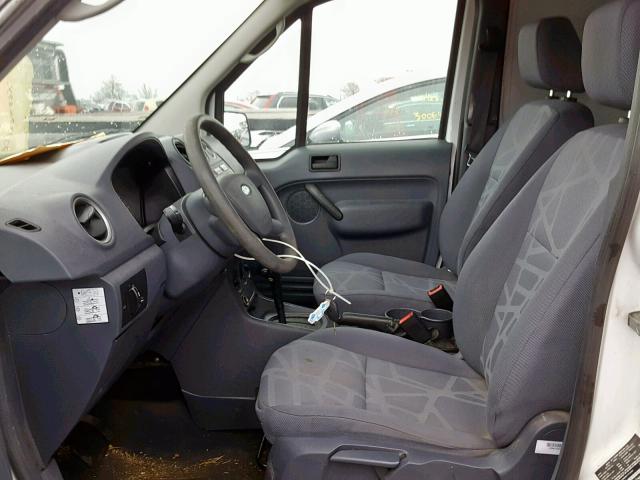 NM0LS7BN9DT173090 - 2013 FORD TRANSIT CO WHITE photo 5