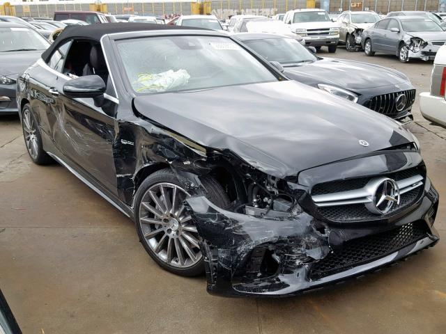 WDDWK6EB2KF813735 - 2019 MERCEDES-BENZ C 43 AMG BLACK photo 1