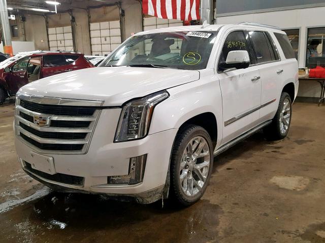 1GYS4CKJ5GR450439 - 2016 CADILLAC ESCALADE P WHITE photo 2