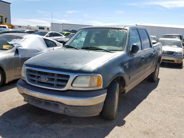 1FTRW07L63KA64736 - 2003 FORD F150 SUPER GREEN photo 2