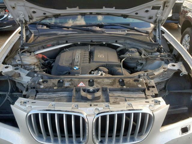 5UXWX7C54CL736639 - 2012 BMW X3 XDRIVE3 TAN photo 7