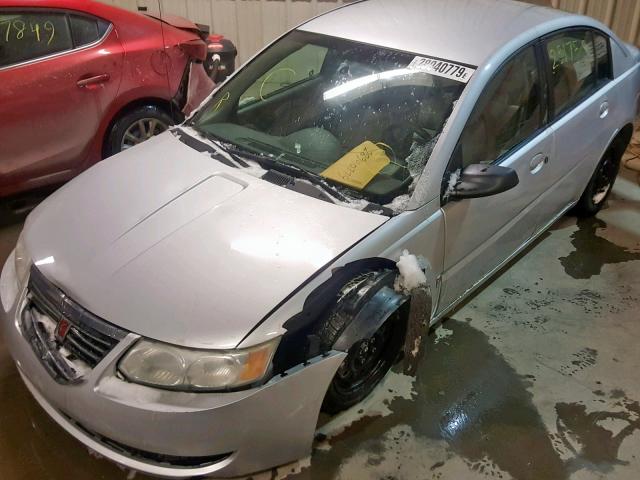 1G8AJ55F16Z151455 - 2006 SATURN ION LEVEL SILVER photo 2