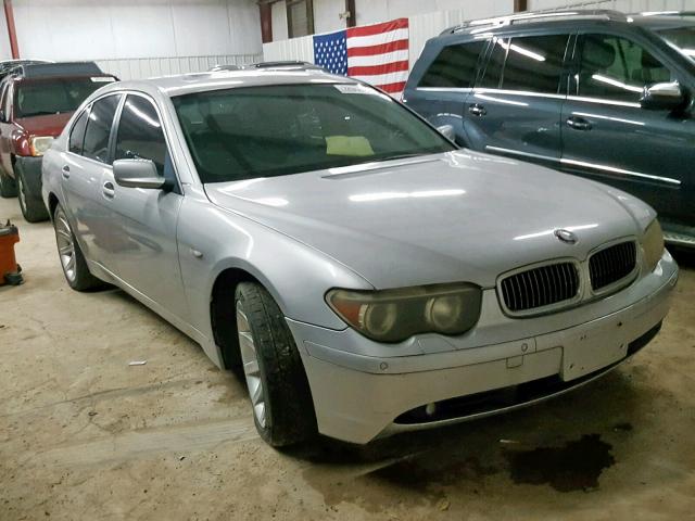 WBAGL63462DP58344 - 2002 BMW 745 I SILVER photo 1