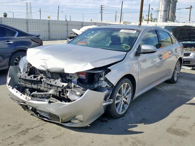 4T1BK1EB9FU184189 - 2015 TOYOTA AVALON XLE SILVER photo 2