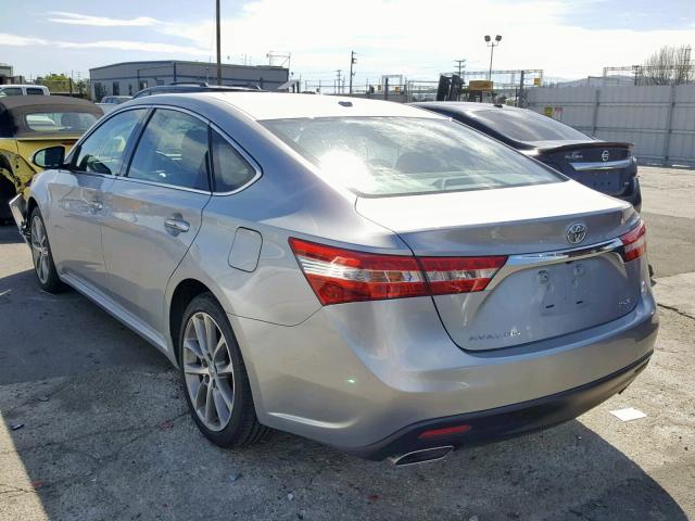 4T1BK1EB9FU184189 - 2015 TOYOTA AVALON XLE SILVER photo 3