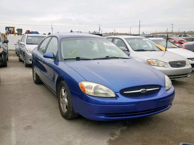 1FAFP55U23A142241 - 2003 FORD TAURUS SES BLUE photo 1