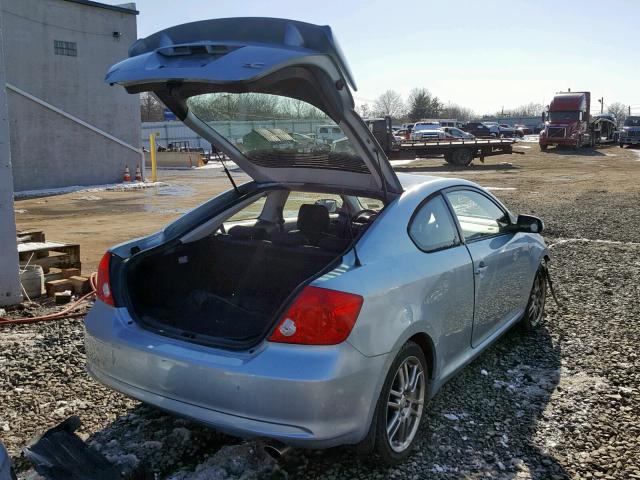 JTKDE167760093193 - 2006 TOYOTA SCION TC ვერცხლისფერი ფოტო 4