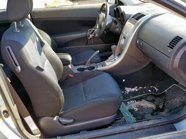JTKDE167760093193 - 2006 TOYOTA SCION TC ვერცხლისფერი ფოტო 5