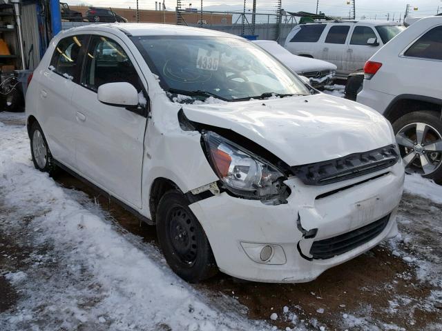 ML32A3HJ7FH039525 - 2015 MITSUBISHI MIRAGE DE WHITE photo 1