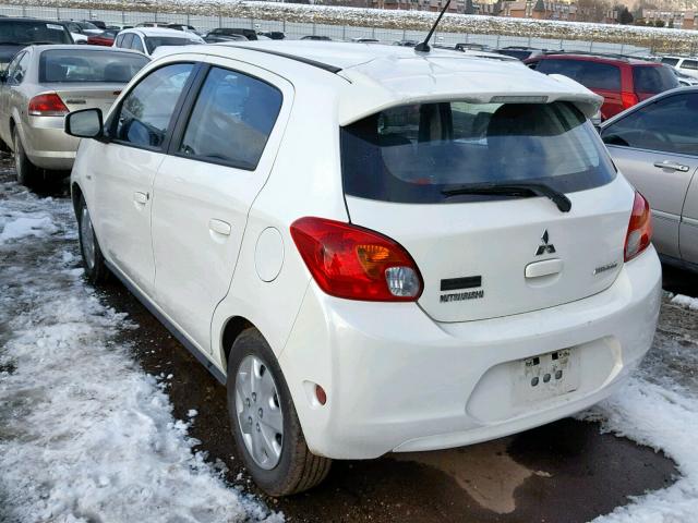 ML32A3HJ7FH039525 - 2015 MITSUBISHI MIRAGE DE WHITE photo 3