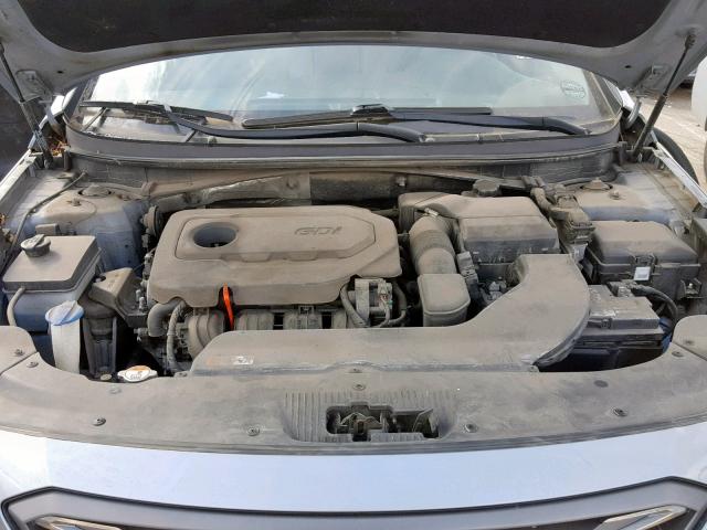 5NPE34AF2FH045928 - 2015 HYUNDAI SONATA SPO GRAY photo 7