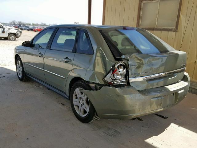 1G1ZT61836F237148 - 2006 CHEVROLET MALIBU MAX GREEN photo 3