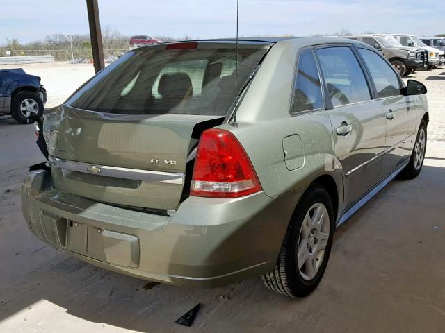 1G1ZT61836F237148 - 2006 CHEVROLET MALIBU MAX GREEN photo 4