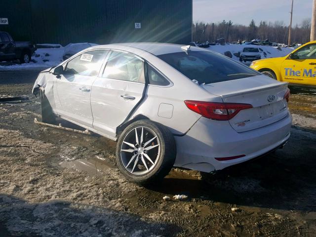 5NPE34AB1FH097970 - 2015 HYUNDAI SONATA SPO WHITE photo 3