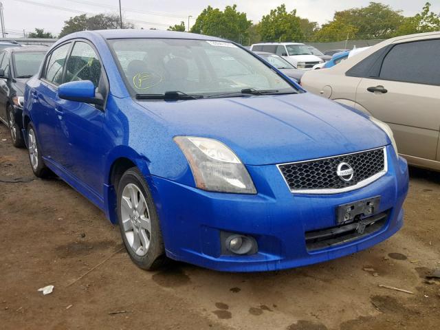 3N1AB6AP6BL615769 - 2011 NISSAN SENTRA 2.0 BLUE photo 1