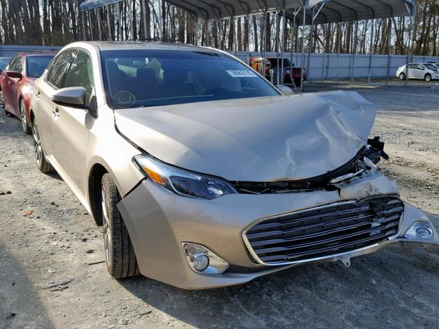 4T1BK1EB4EU082863 - 2014 TOYOTA AVALON BAS GOLD photo 1