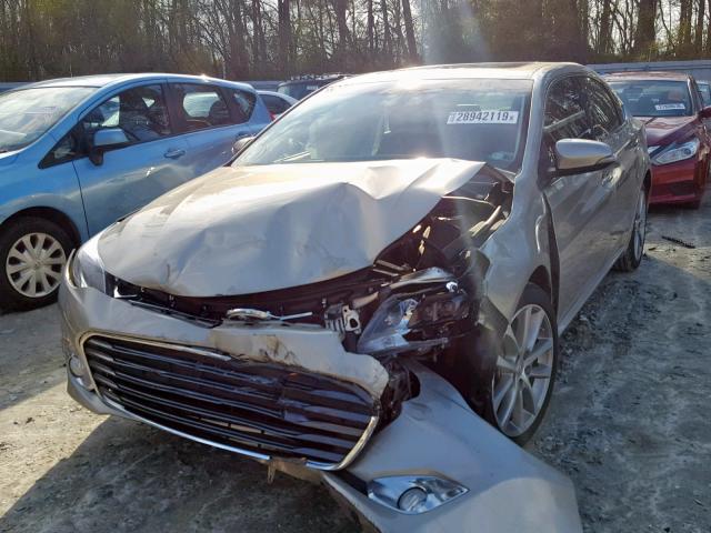 4T1BK1EB4EU082863 - 2014 TOYOTA AVALON BAS GOLD photo 2