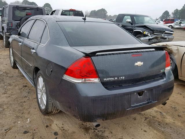 2G1WC5E37D1230770 - 2013 CHEVROLET IMPALA LTZ GRAY photo 3