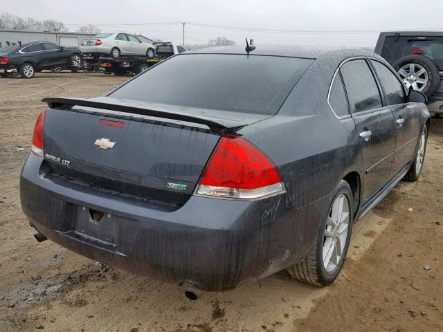 2G1WC5E37D1230770 - 2013 CHEVROLET IMPALA LTZ GRAY photo 4