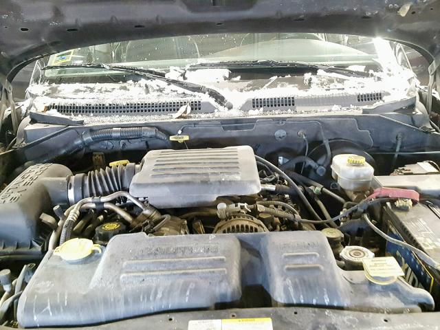 1B4HS38N42F207034 - 2002 DODGE DURANGO SP BLACK photo 7