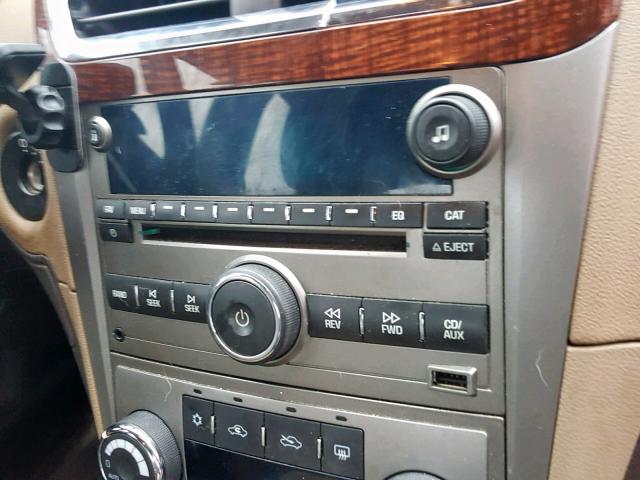 1G1ZE5E72A4154577 - 2010 CHEVROLET MALIBU LTZ კრემისფერი ფოტო 9