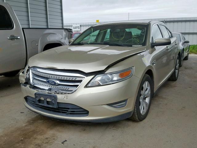 1FAHP2EW0BG170382 - 2011 FORD TAURUS SEL GOLD photo 2