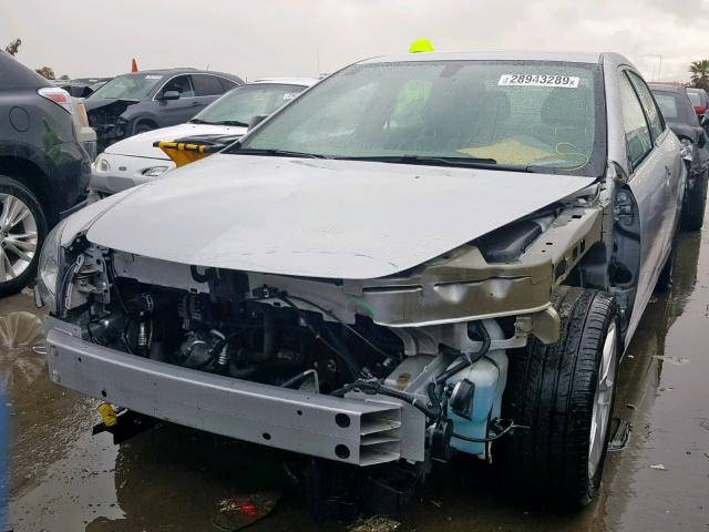 1G1ZB5E05CF164698 - 2012 CHEVROLET MALIBU LS SILVER photo 2