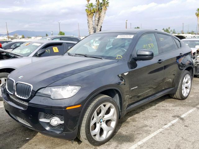 5UXFG43539L223812 - 2009 BMW X6 XDRIVE3 BLACK photo 2