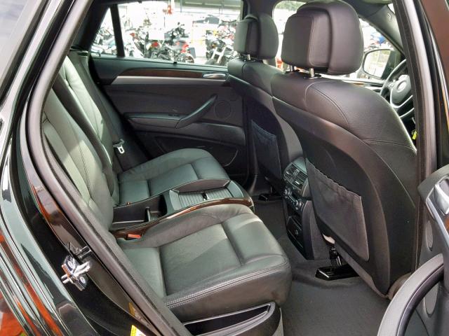 5UXFG43539L223812 - 2009 BMW X6 XDRIVE3 BLACK photo 6