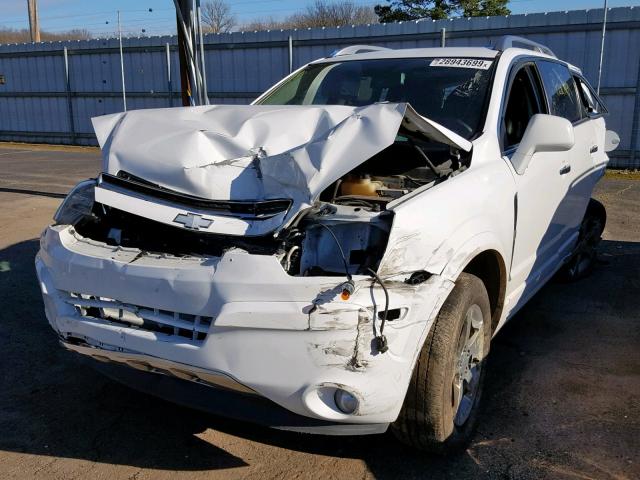 3GNFL4E59CS614689 - 2012 CHEVROLET CAPTIVA SP WHITE photo 2