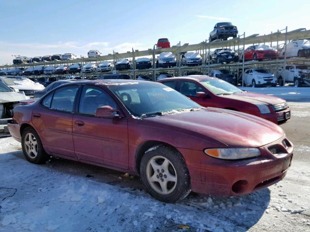 1G2WK52JX2F112994 - 2002 PONTIAC GRAND PRIX BURGUNDY photo 1