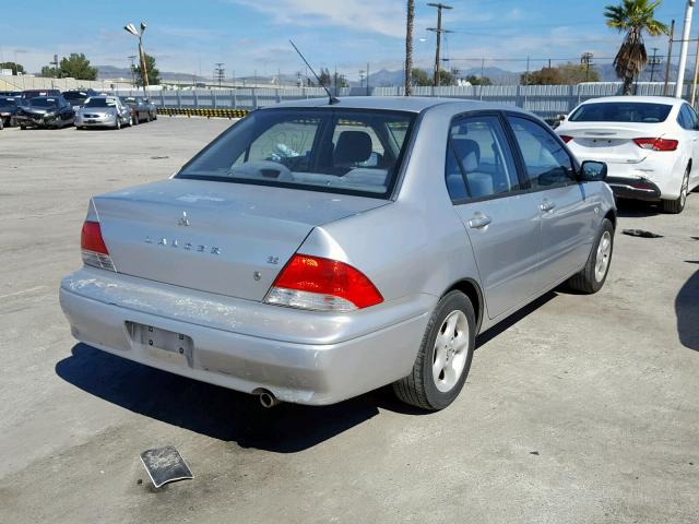 JA3AJ26E52U055652 - 2002 MITSUBISHI LANCER ES SILVER photo 4