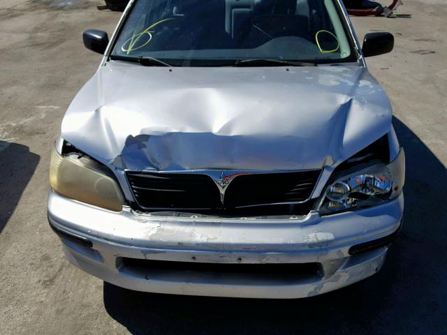 JA3AJ26E52U055652 - 2002 MITSUBISHI LANCER ES SILVER photo 7