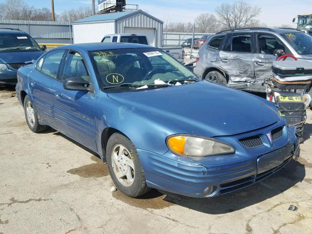 1G2NE52T1XC538439 - 1999 PONTIAC GRAND AM S BLUE photo 1