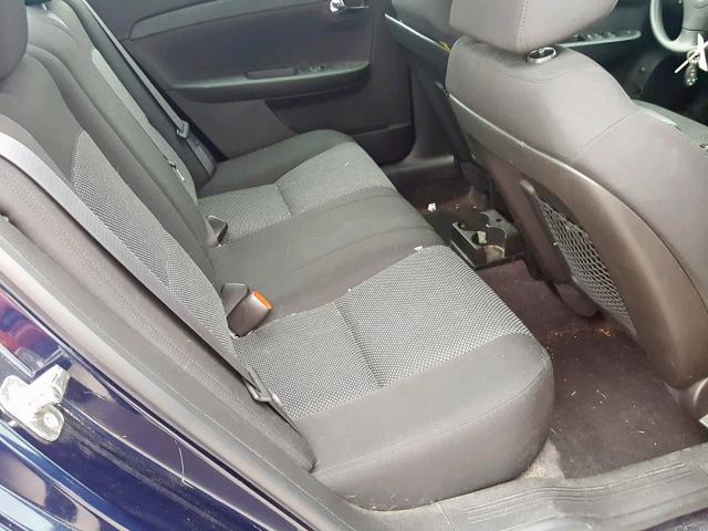 1G1ZC5E08CF235373 - 2012 CHEVROLET MALIBU 1LT BLUE photo 6
