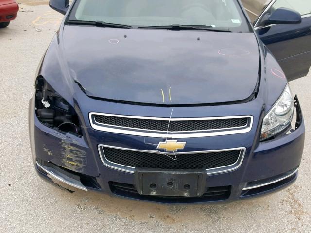 1G1ZC5E08CF235373 - 2012 CHEVROLET MALIBU 1LT BLUE photo 7