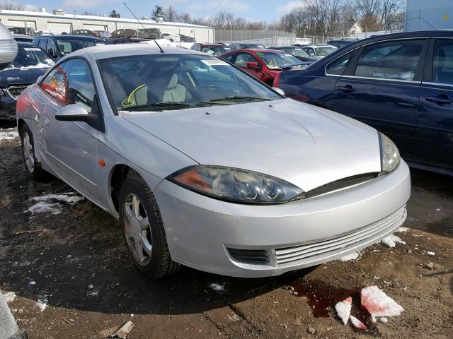 1ZWFT61L0Y5601395 - 2000 MERCURY COUGAR V6 SILVER photo 1