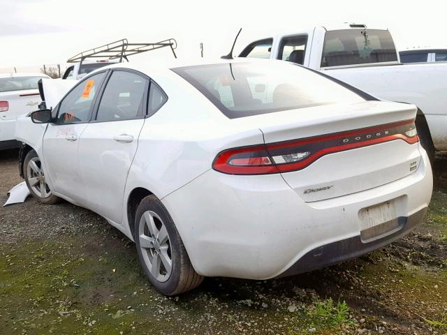 1C3CDFBA1GD652417 - 2016 DODGE DART SXT WHITE photo 3