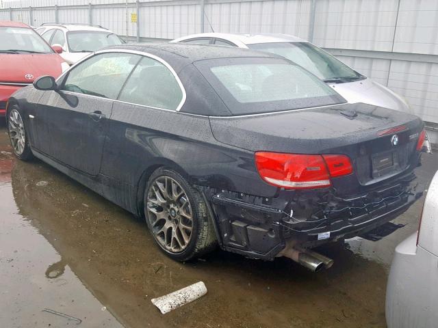 WBAWR33527PX78159 - 2007 BMW 328 I SULE BLACK photo 3