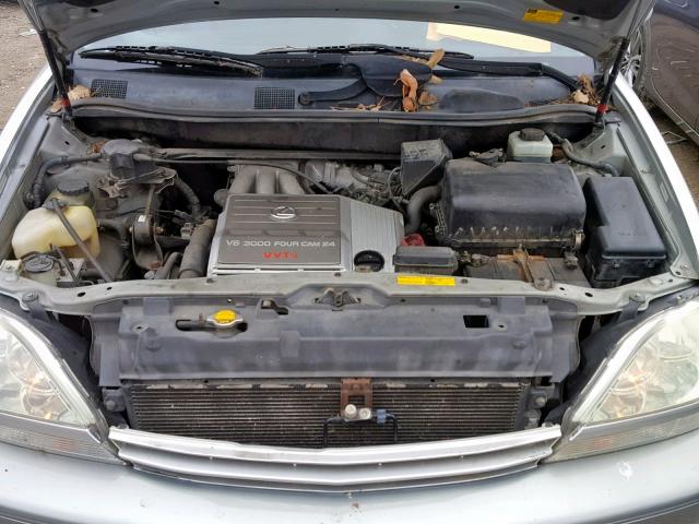 JTJGF10U910082346 - 2001 LEXUS RX 300 SILVER photo 7