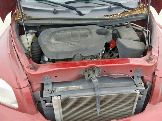 3GNBAADB0AS528291 - 2010 CHEVROLET HHR LS Rojo foto 7