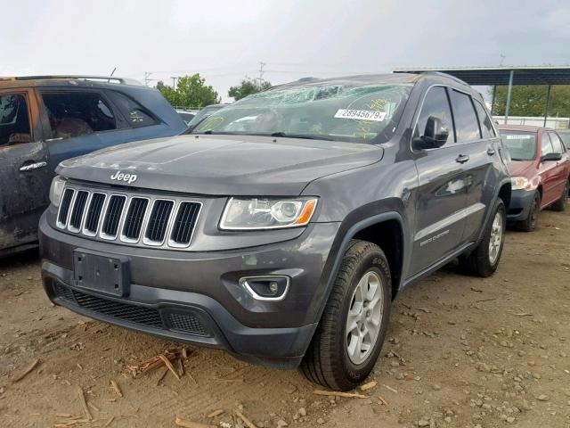 1C4RJEAG9EC185457 - 2014 JEEP GRAND CHER GRAY photo 2