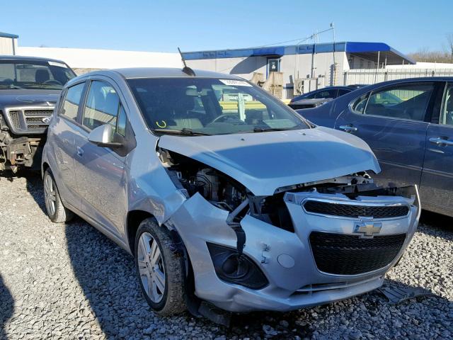 KL8CB6S97FC711331 - 2015 CHEVROLET SPARK LS SILVER photo 1