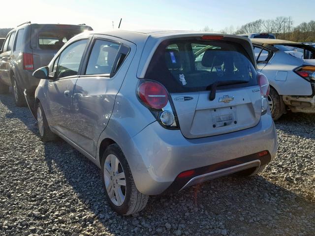 KL8CB6S97FC711331 - 2015 CHEVROLET SPARK LS SILVER photo 3