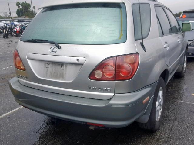 JT6GF10U7X0028322 - 1999 LEXUS RX 300 BEIGE photo 4