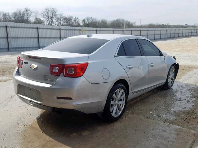 1G11H5SL7EF229421 - 2014 CHEVROLET MALIBU LTZ SILVER photo 4